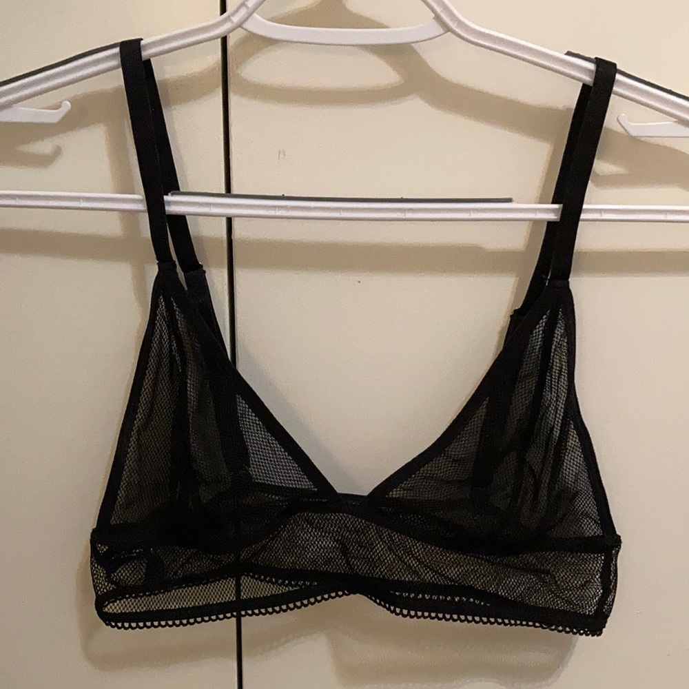 Black Mesh Bralette